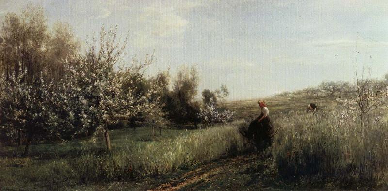 Charles Francois Daubigny Spring Sweden oil painting art
